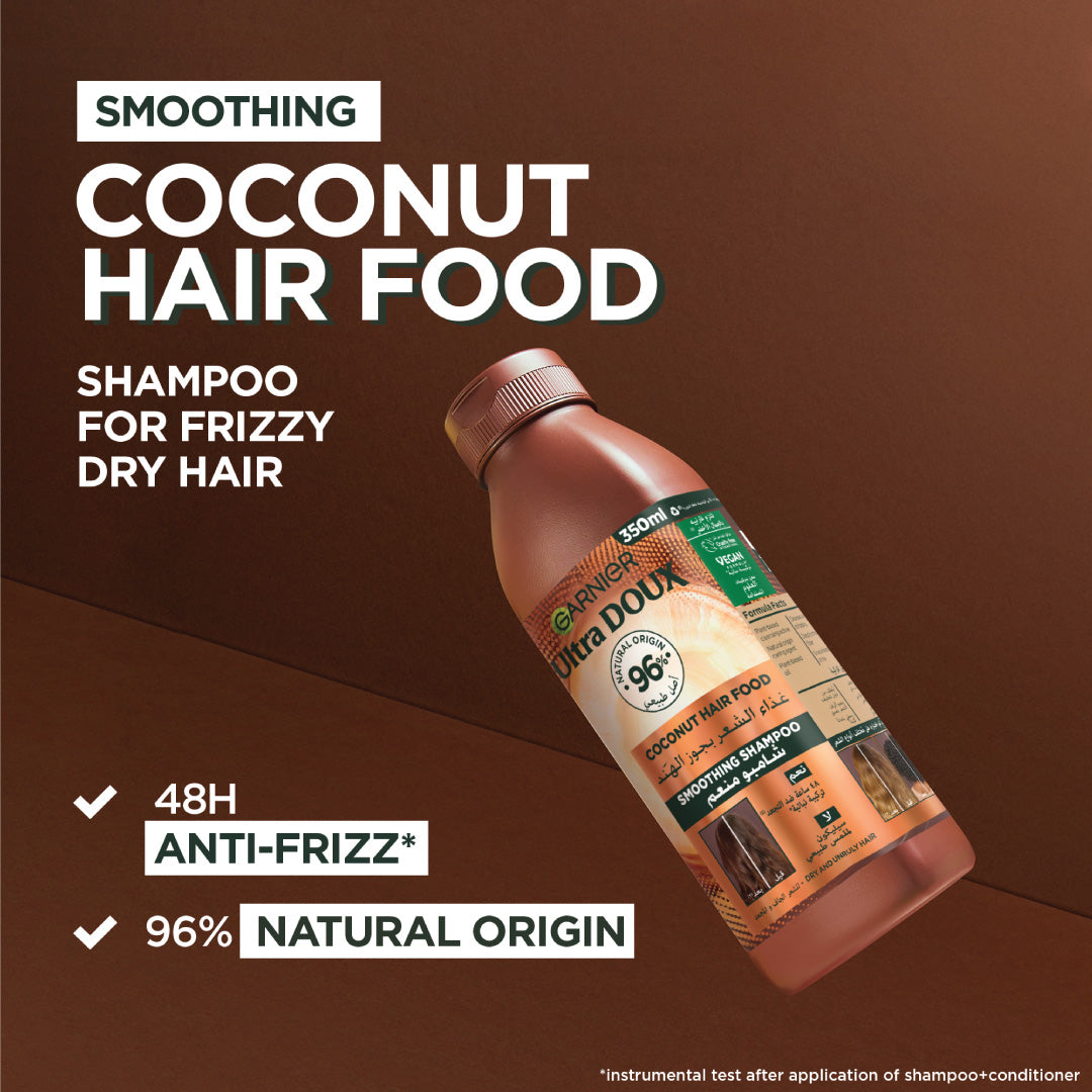 Garnier Ultra Doux Vegan Hair Food Coconut & Macadamia Shampoo