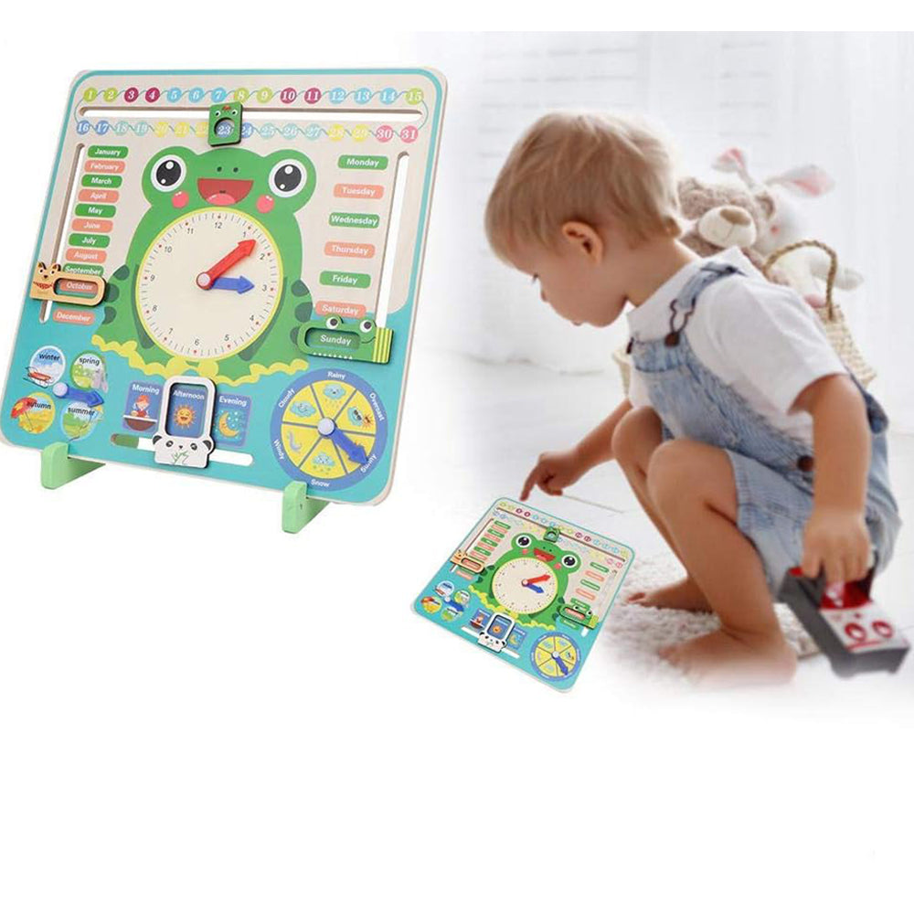 Wooden Multifunctional Calendar Clock Lebanon
