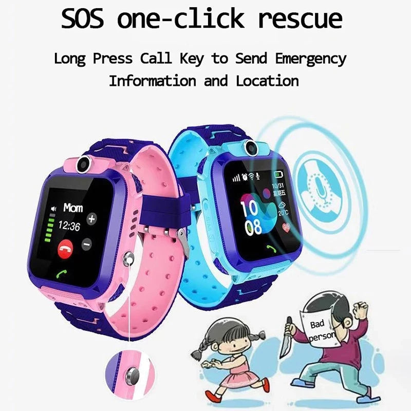 Smart kids' watch (equipped with GPS)