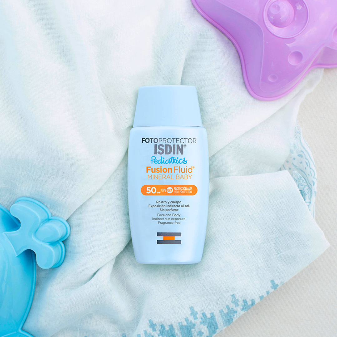 Isdin Fotoprotector Fluid Mineral Baby Pediatrics SPF 50+ 50ml