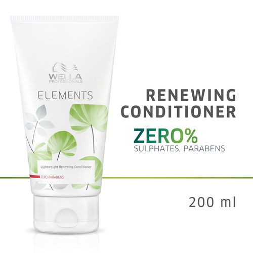 Wella Professionals Elements Light Weight Renewing Hair Conditioner - Sulfate Paraben Free