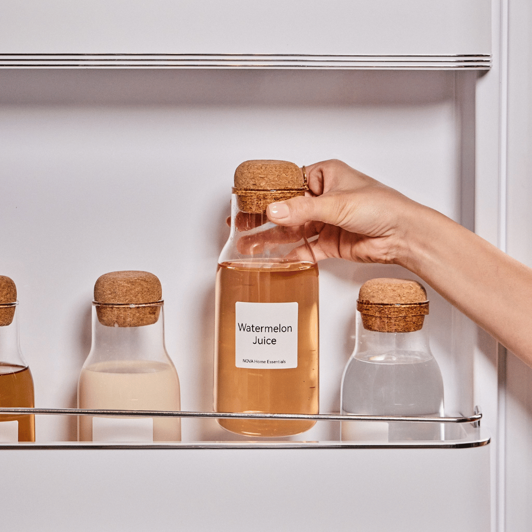 Glass Carafe W/ Cork Stopper