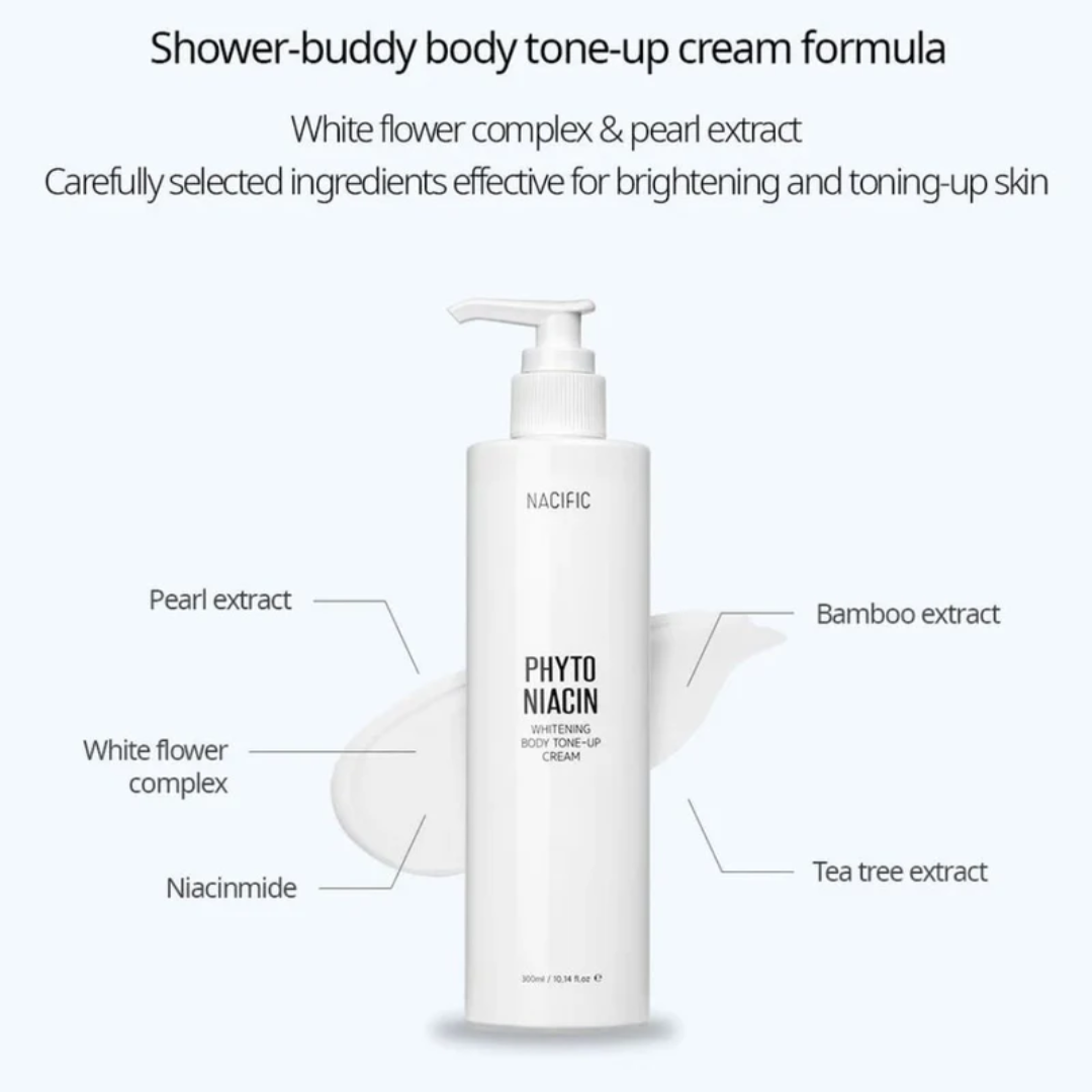 Nacific Niacin Brightening Body Tone-Up Cream 300ml