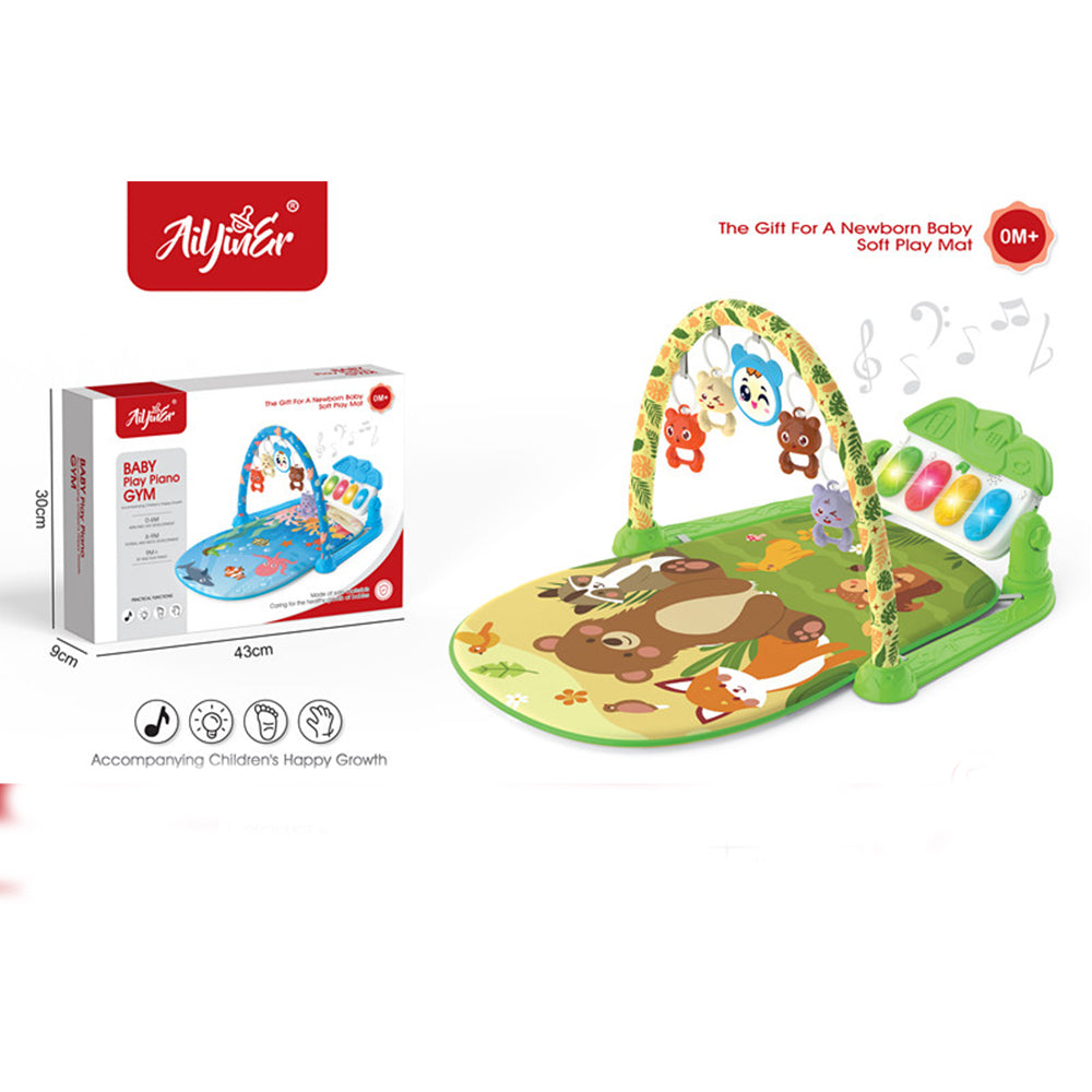 (Net) Bear Baby Play Piano Gym And Toy Mattress Lebanon