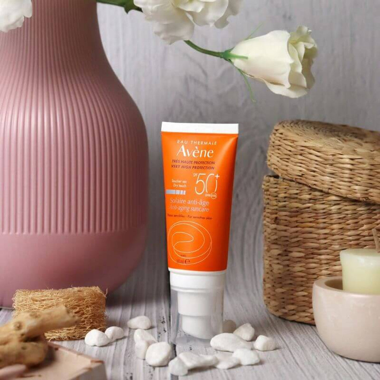 Avene anti-aging suncare dry touch for sensitive skin 50ml