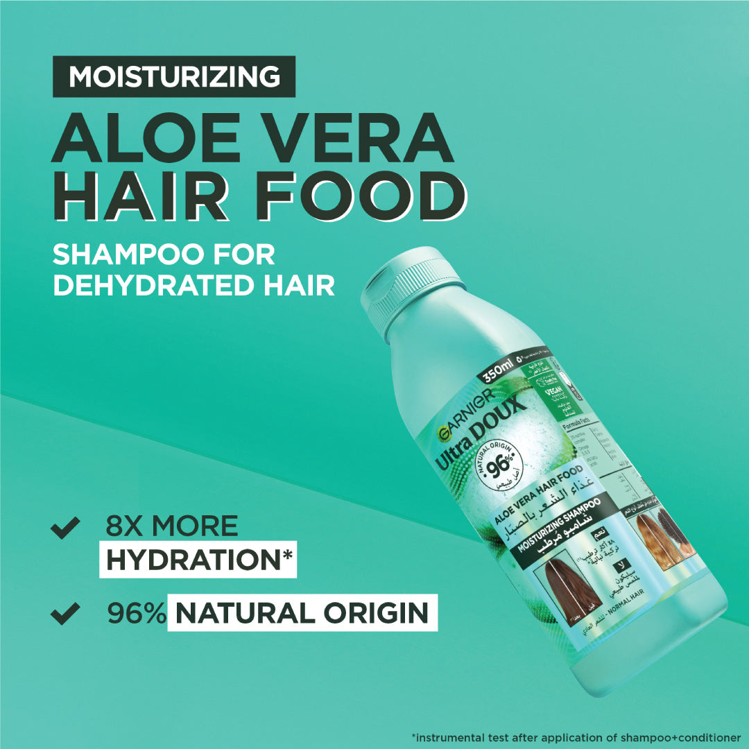 Garnier Ultra Doux Vegan Hair Food Aloe Vera & Coconut Shampoo