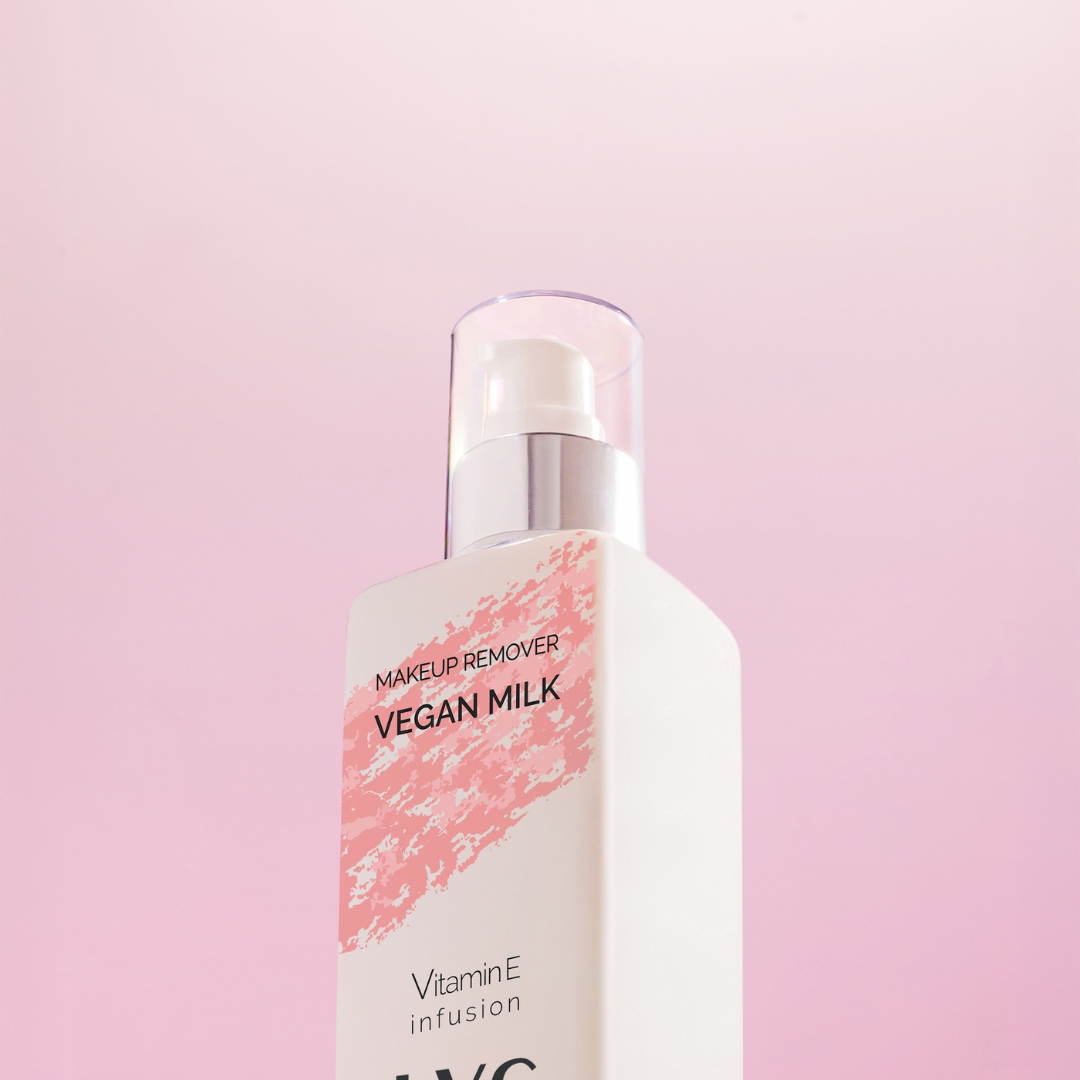 LYS Naturals Waterproof Makeup Remover Vegan Cleansing Oat Milk Infused With Vitamin E 250ml