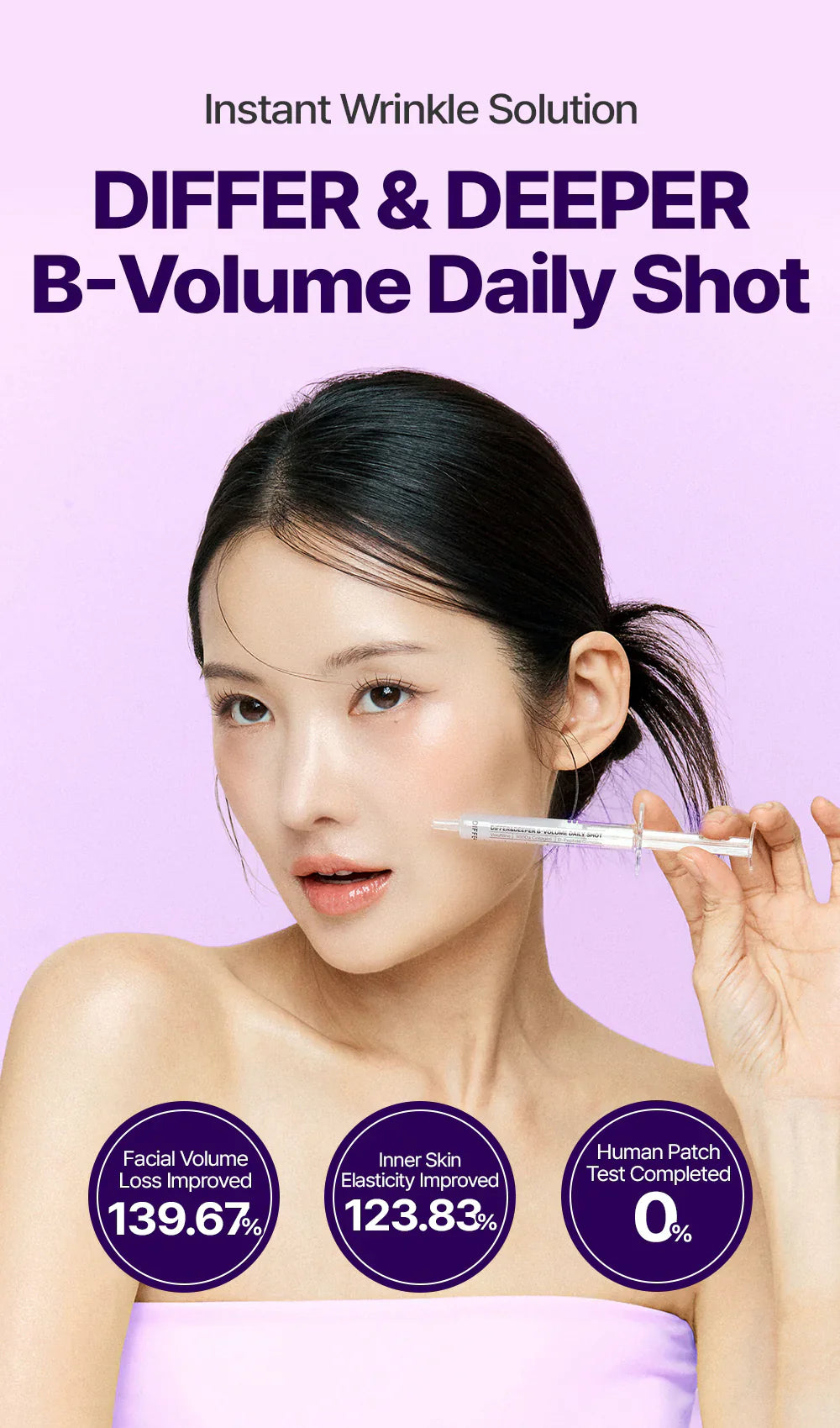 Differ&Deeper B-Volume Daily Shot Starter Pack 2.5ml x 2ea