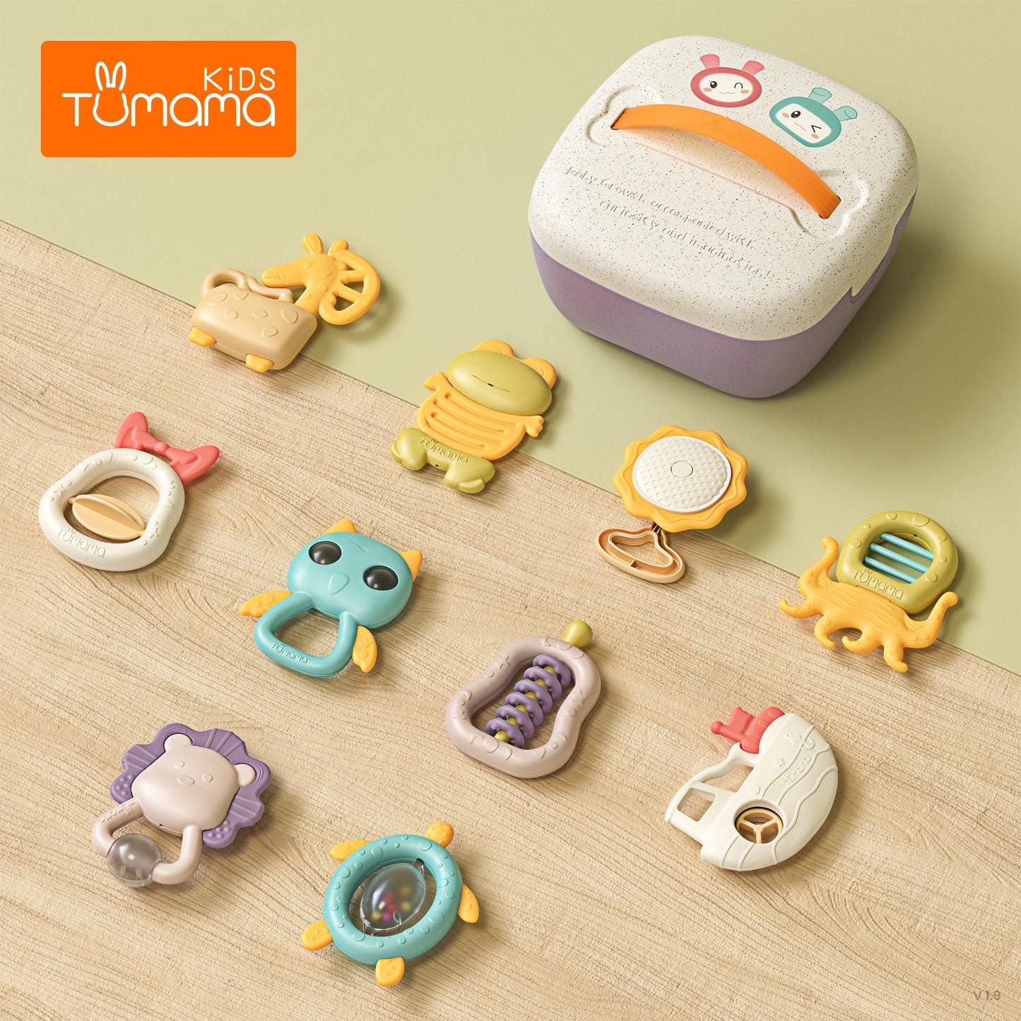 Tumama Kids - Baby Rattles And Teethers