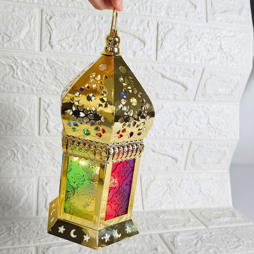 (Net) Ramadan Lamp Decoration with light & music