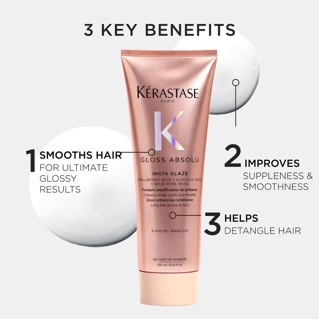 Kérastase Gloss Absolu Insta Glaze Conditioner For Frizzy Hair 250ml