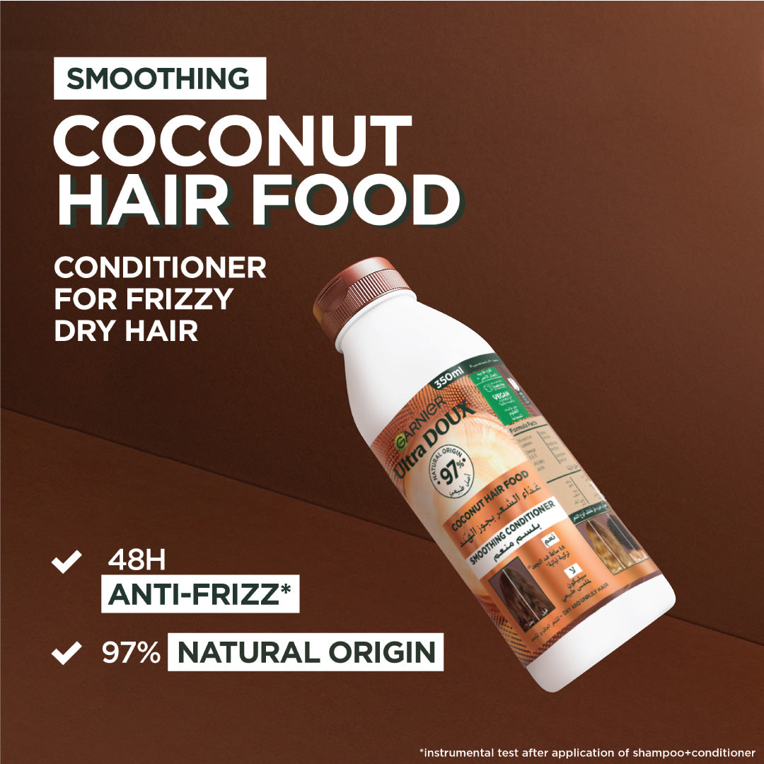 Garnier Ultra Doux Vegan Hair Food Coconut & Macadamia Conditioner