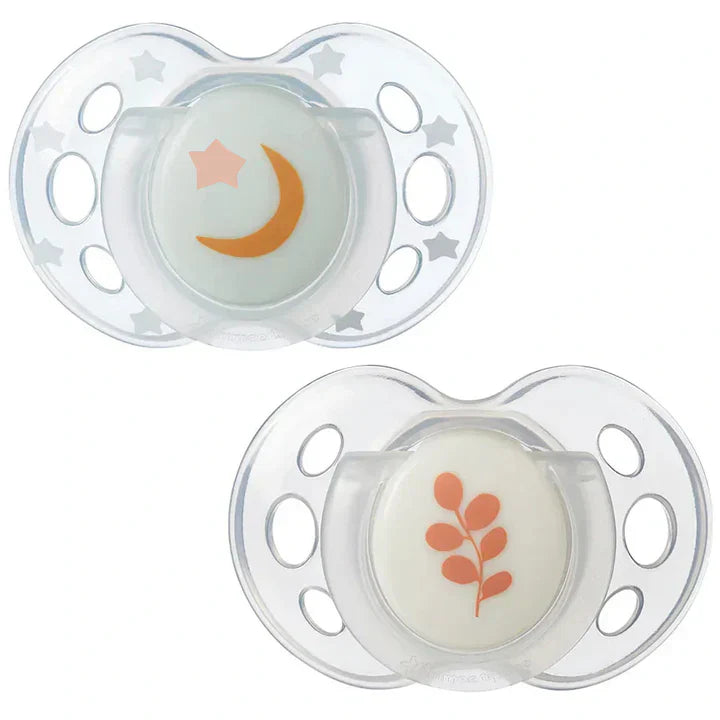 Tommee Tippee - Night Glow In The Dark - Night Soothers - 18-36m - 2pcs