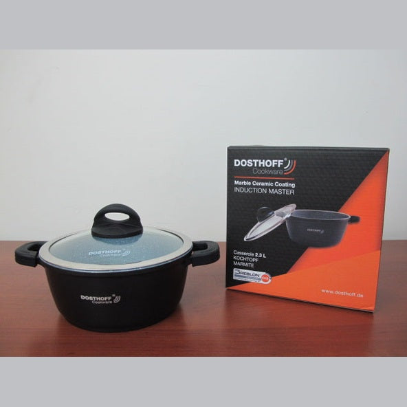 DOSTHOFF INDUCTION MASTER CASSEROLE BLACK 20 CM 2.3 L