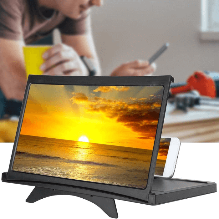 3D Phone Magnifier | Instant Large Screen - Medaid International