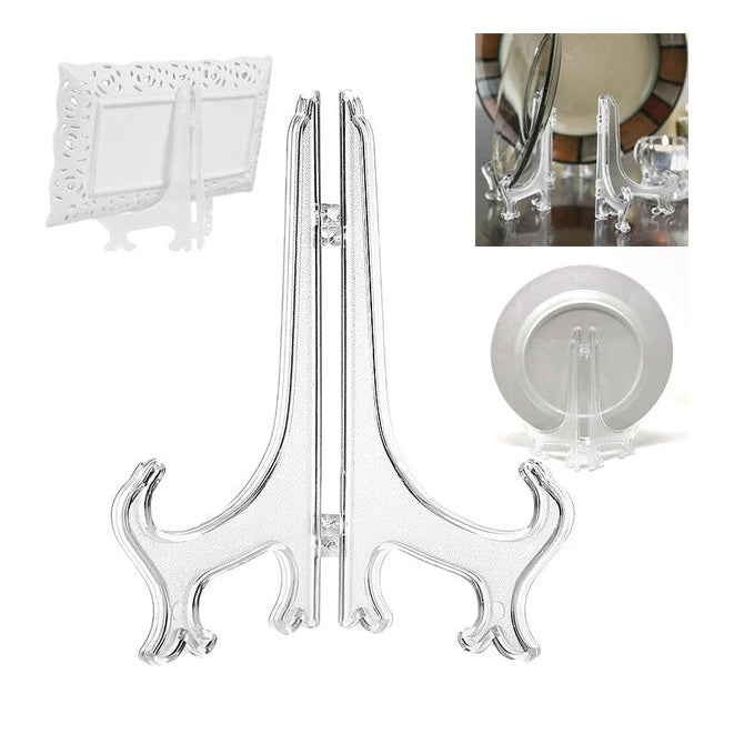 Transparent Display Easel Stand 22 cm X2