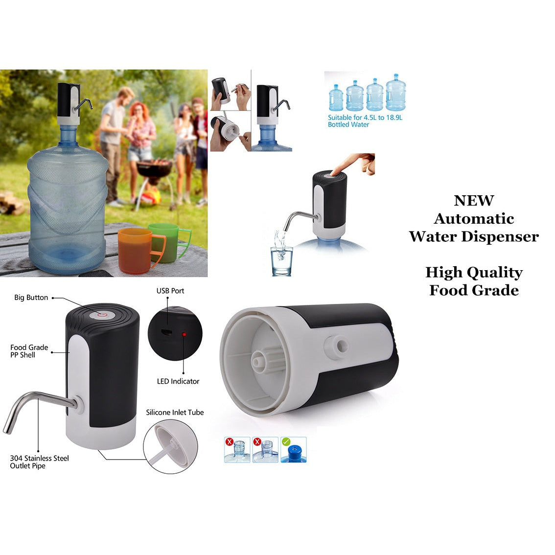 Electronic water pump