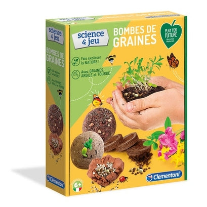 Clementoni Science & Jeu Bombes De Graines