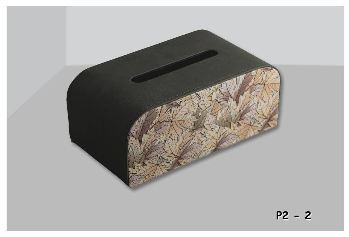 Leather C Tissue Box (C ) for curved