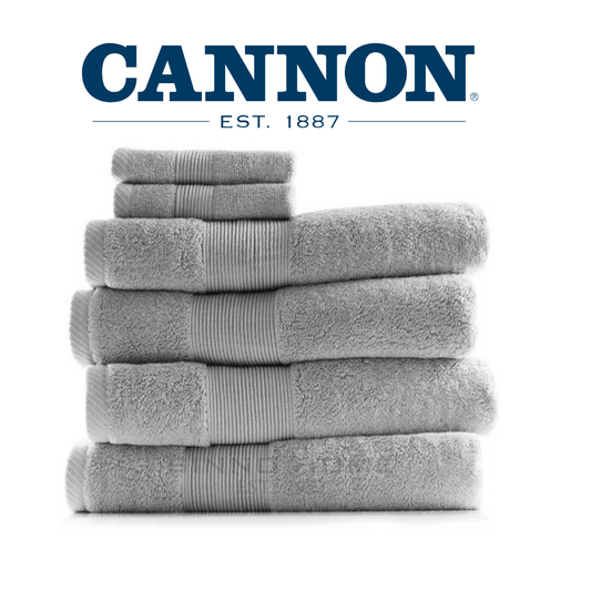 Cannon-Luxury Towel - Silver