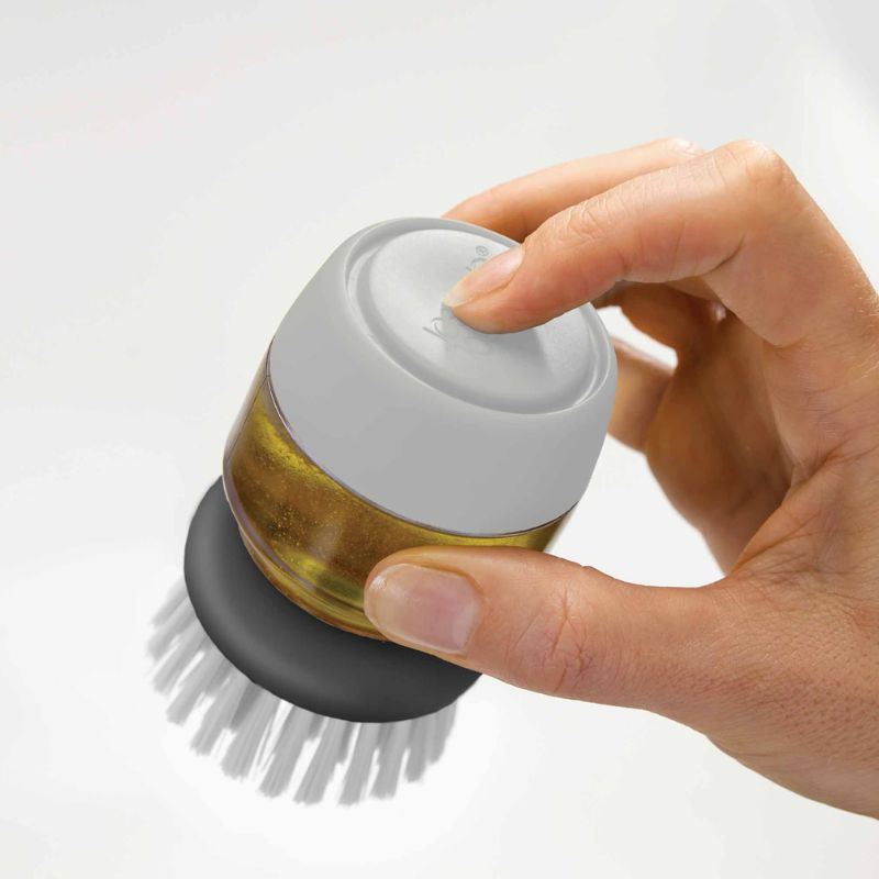 Joseph Joseph Palm Scrub™ Grey Washing-up Brush