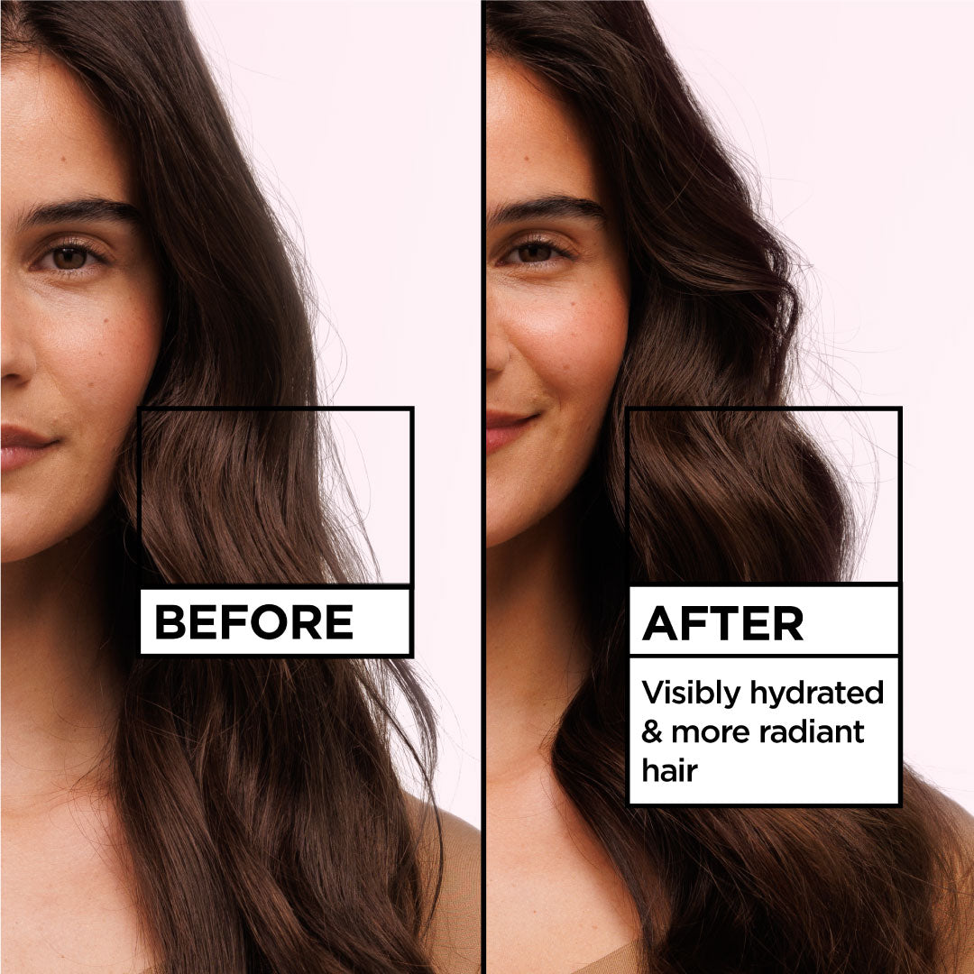 Garnier Ultra Doux Grape Moisture 2 in 1 Styling Cream, Volumizing Hydration for Dehydrated Hair With Hydrating Grape Water + Antioxidant Grapeseed Oil