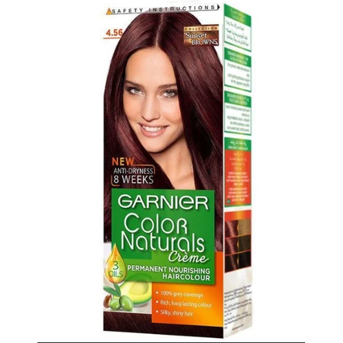 Garnier color naturals # 4.56 reddish mahogany