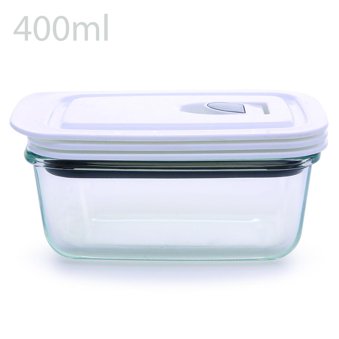 TESTA – Food Container 400ml Tempered Glass