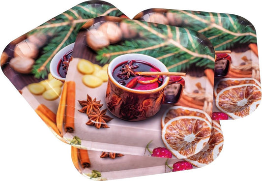 Tib Mulled Wine Paper Plate 23 cm | Tib In Lebanon