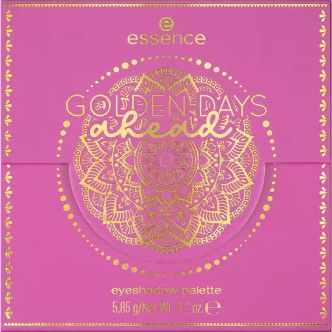 Essence Golden Days Ahead Eyeshadow Palette 01 - Medaid