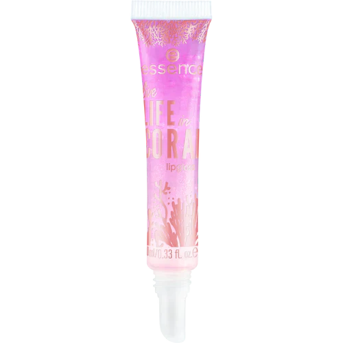 Essence live LIFE in CORAL lipgloss