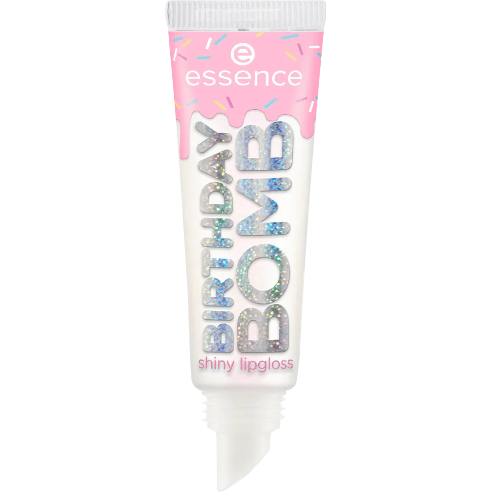 Essence BIRTHDAY BOMB shiny lipgloss
