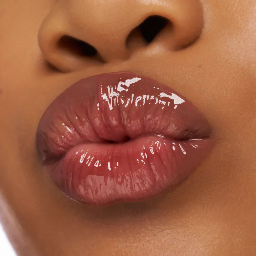 Essence Lipgloss Sheer Brown with Gold Shimmer
