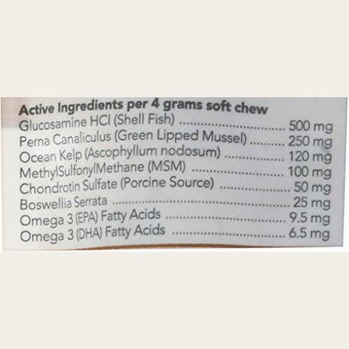 Vet's Best Advanced Hip & Joint Soft Chew Dog Supplements - Formulated with Glucosamine and Chondroitin to Support Dog Joint and Cartilage Health -30 Day Supply