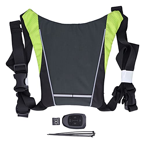 Vgeby - Wireless LED Indicator Bicycle Vest with Remote Control for Safety