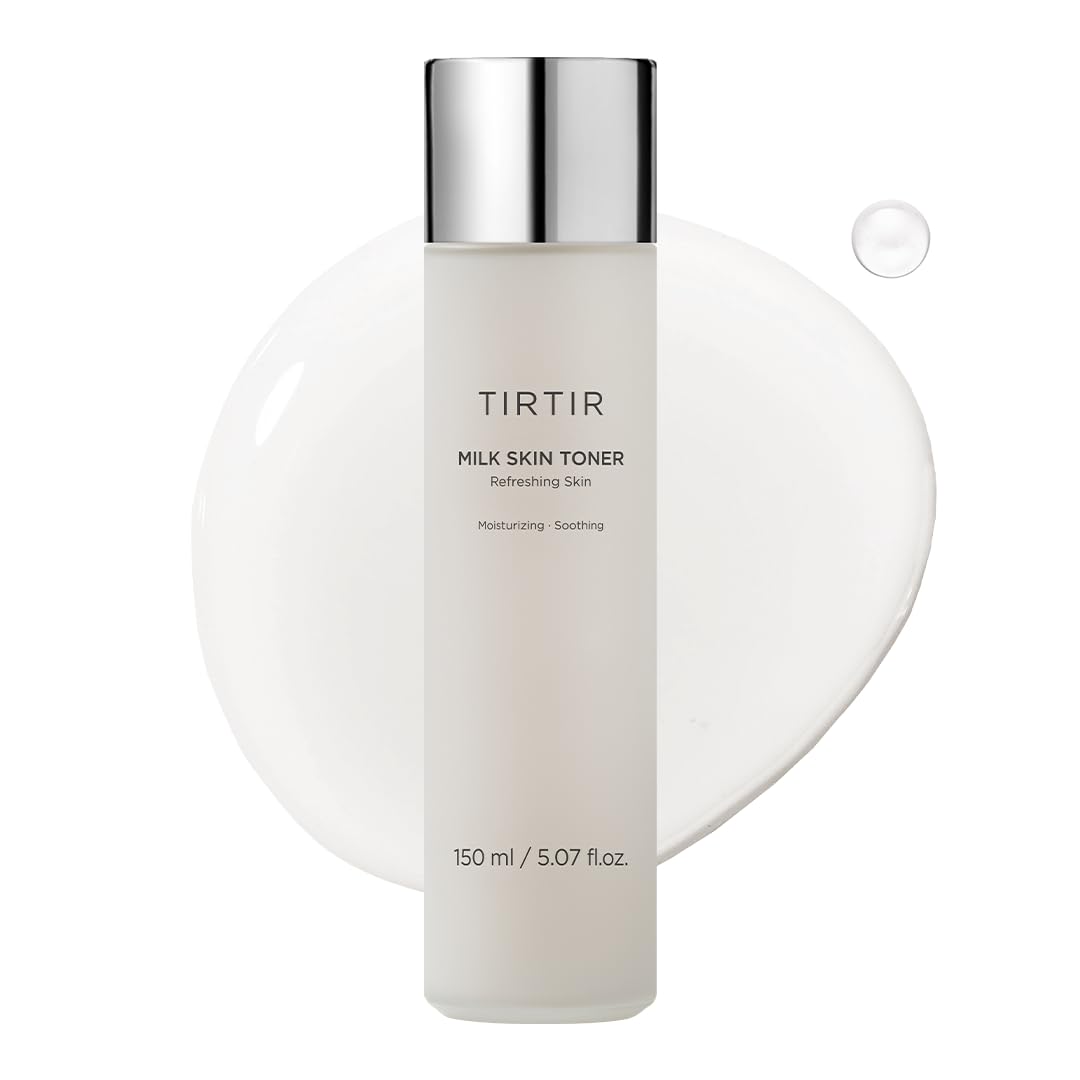 TIRTIR Milk Skin Rice Toner - Deep Moisturizing, Hydrating and Refreshing for face, Niacinamide, Ceramide, Rice Bran Extract, Nature-Oriented Ingredients, Korean Skin Care, Vegan, 150ml / 5.07 fl.oz. - Medaid International