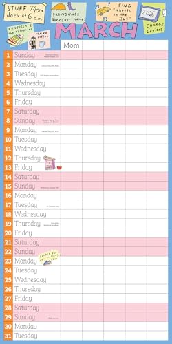 Mom's Family Wall Calendar 2026: This Year, Mom Is Going to Keep Track of Stuff! - Medaid International