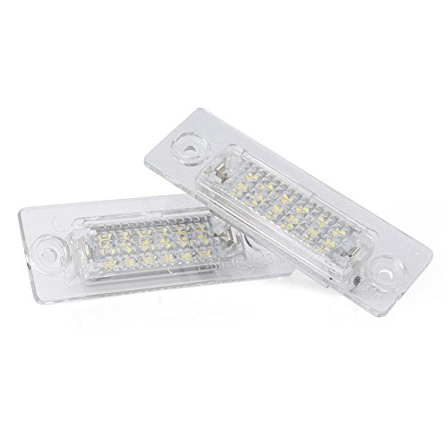 GZYF - 2PCS LED License Plate Lights for VW Golf 5 Plus & Jetta, Durable & Bright