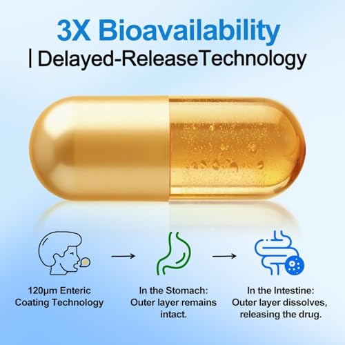 Premium Berberine Supplement Supports AMPK Metabolic, Liposomal Berberine with Ceylon Cinnamon - Classic 600mg Formula for Healthy Metabolism & Weigh*t - 3X Absorption - Vegan, Non-GMO, 120 Count - Medaid International