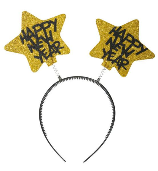 Fritz Fries & Sohne Happy New Year Gold Glitter Headband | Fritz Fries & Sohne In Lebanon