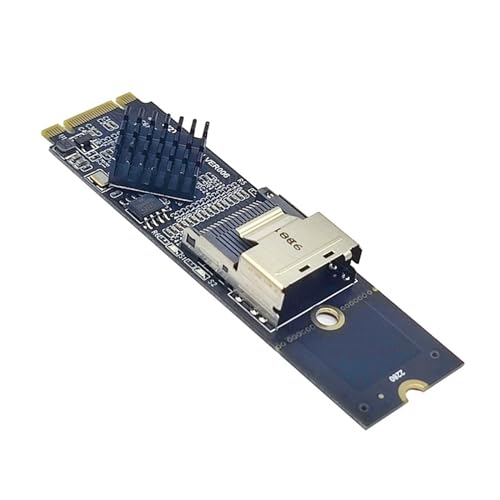 Generic - High-Performance NVMe to Mini Adapter Card, No Cable, Compact Design