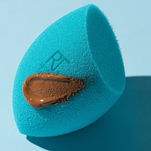 Real Techniques Miracle Airblend Sponge, Matte Makeup Blending Sponge, For Liquid, Cream, & Powder Products, Offers Medium To Full Coverage, Foundation Sponge, Latex-Free Foam, 1 Count - Medaid International