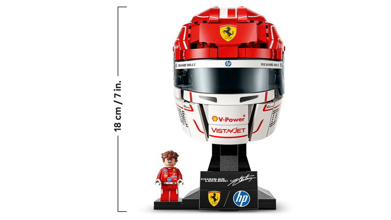 LEGO Scuderia Ferrari HP Charles Leclerc Helmet (43014)