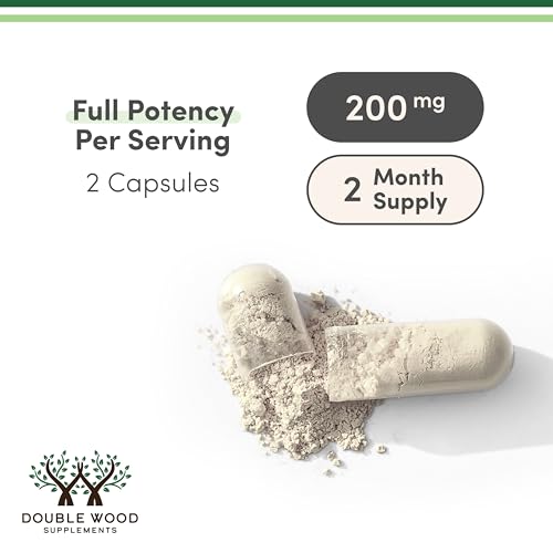 Nattokinase Supplement 4,000 FU Servings, 120 Capsules (Derived from Japanese Natto) Systemic Enzymes for Cardiovascular and Circulatory Support by Double Wood - Medaid International