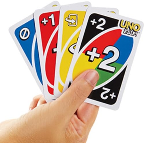 Mattel Games - UNO FLIP! Card Game with 112 Cards, Sturdy Storage Tin, Fun for Ages 7+