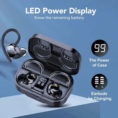 Kt1 - Bluetooth Earbuds with 120hrs Playtime, IPX7 Waterproof, Deep Bass