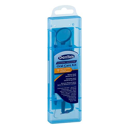 DenTek - Premium Oral Care Kit with Dental Pick, Steel Scaler, Gum Stimulator
