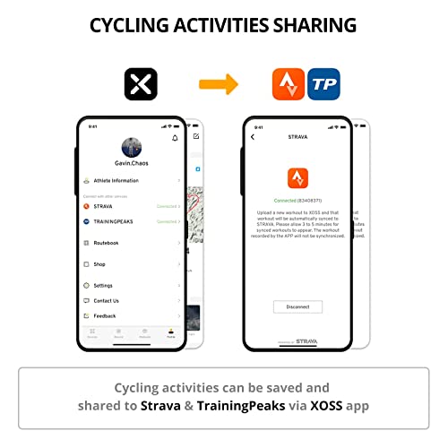 XOSS - GPS Bicycle Computer with Strava Sync, IPX7 Waterproof, Wireless Design