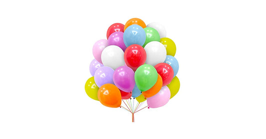 Tib Pack Of 100 Multicolor Balloons |Tib in Lebanon