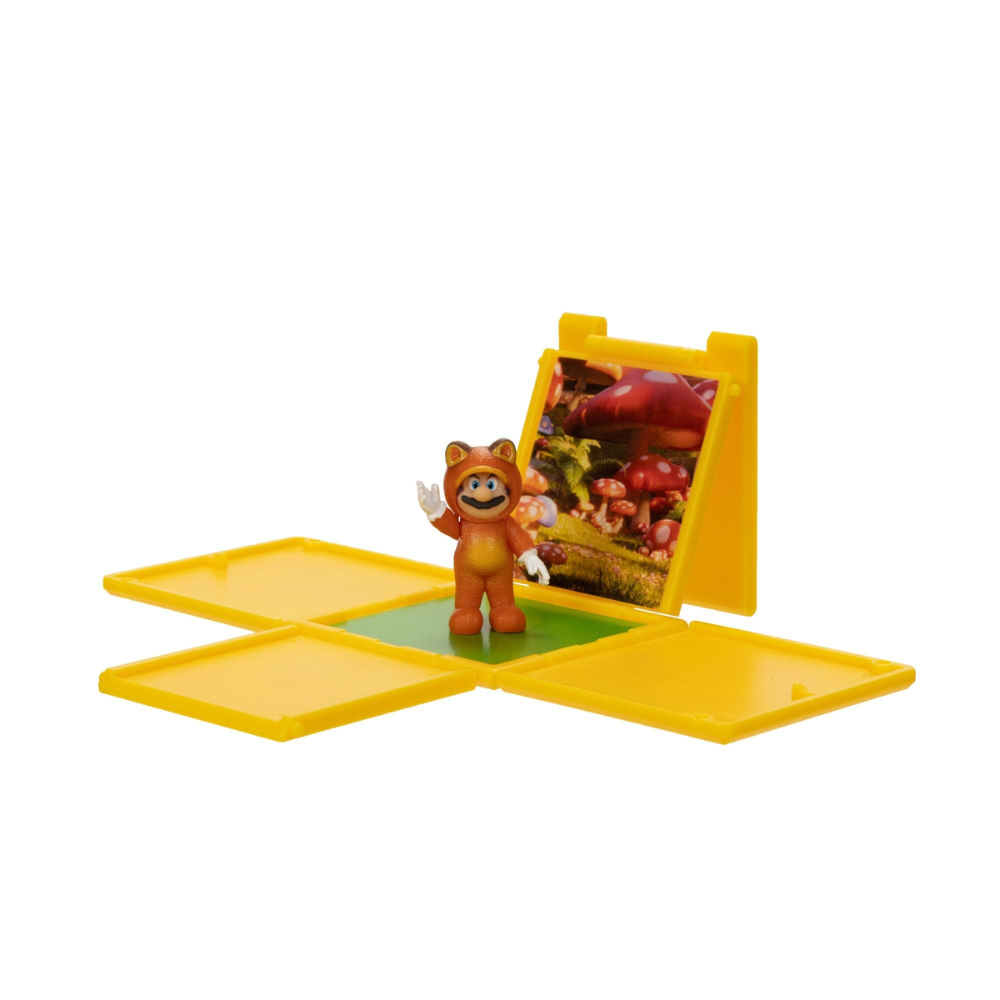 Nintendo Super Mario Movie 1.25" Mini Fig Wave #2 - Tanooki Mario - Medaid International